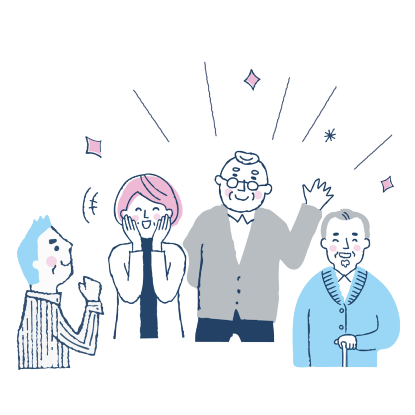 元気な高齢者たち